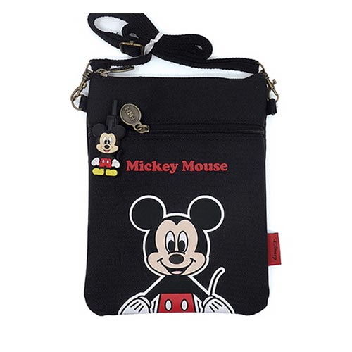 디즈니 미키 캐릭터 학생 아동 크로스 보조가방 핸드폰 가방
